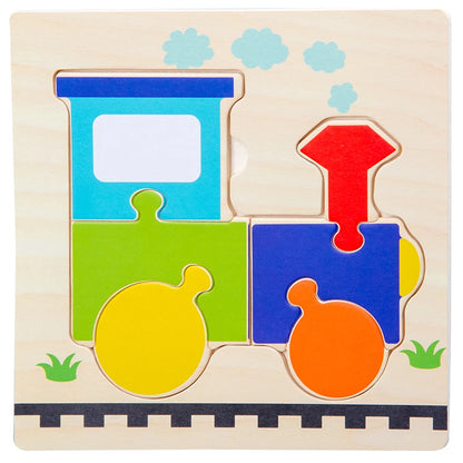 Wooden 3D Animal Puzzle for Babies – Educational Jigsaw Toy