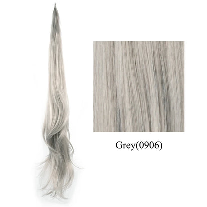 Ponytail Hair Extension - 32" Long Layered Synthetic Wrap Hairpiece