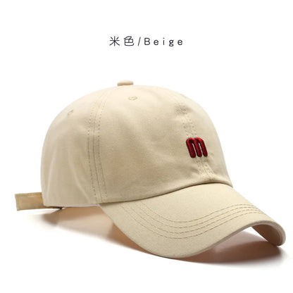Embroidered Baseball Cap – Unisex Cotton Snapback Hat