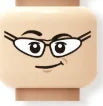 DIY Minifigure Print Heads – 10 Pcs LEGO-Compatible Assorted Faces