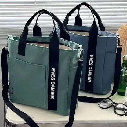 Large Capacity Nylon Tote Bag Women Waterproof Shoulder Crossbody