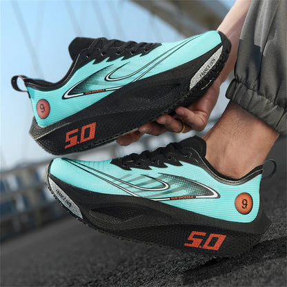 Men's Breathable Mesh Running Shoes – Lightweight Non-Slip Training Sneakers