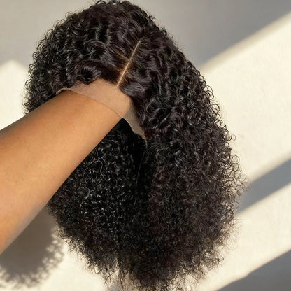 Water Wave Curly Bob Human Hair Wig – HD Lace, Glueless