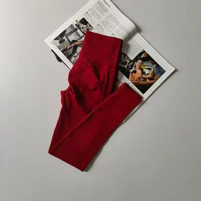 Seamless High-Waist Scrunch Butt Yoga Leggings