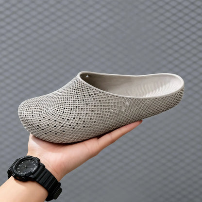 Breathable Mesh Clog Shoes for Men – Slip-On Work & Garden Clogs