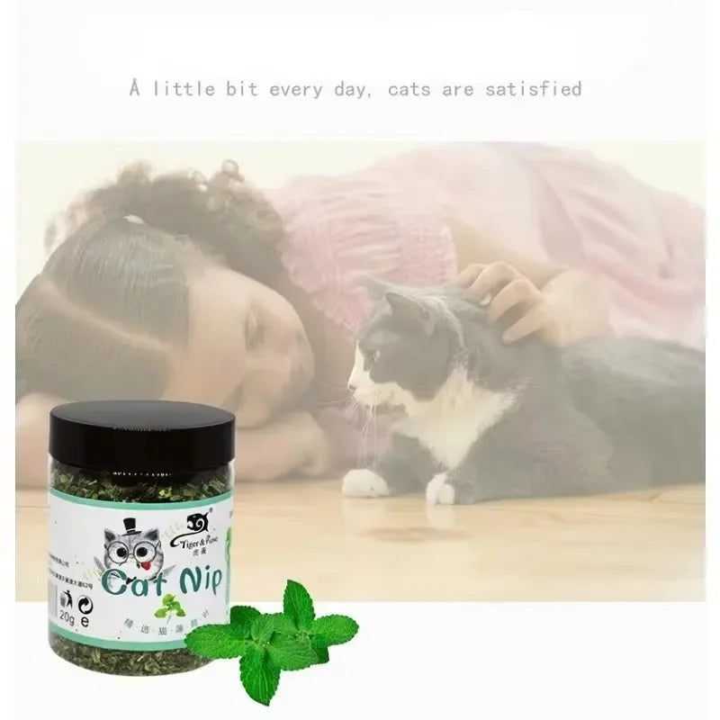 Organic Catnip – 100% Natural Cat Mint Toy & Treat