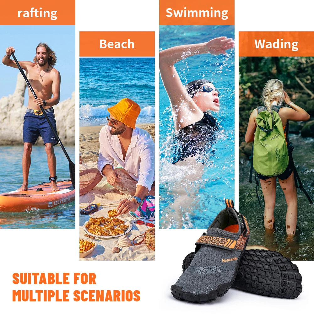 Naturehike Water Shoes – Quick-Dry Anti-Slip Aqua Wading Shoes