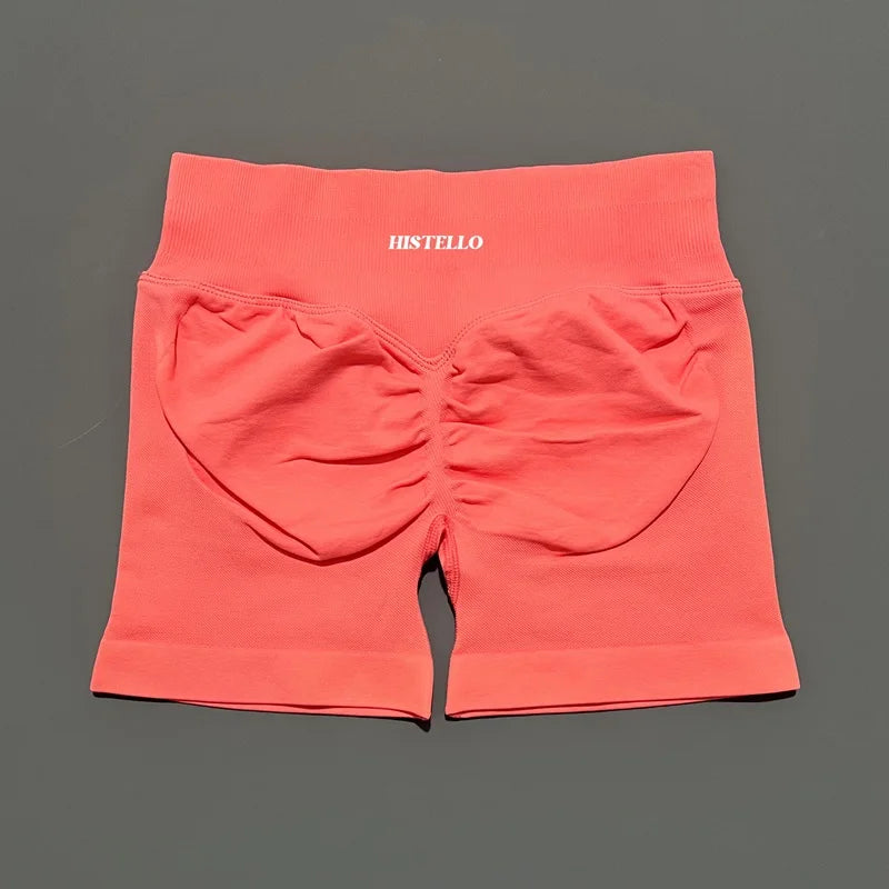 Women's Seamless High-Waist Workout Shorts – Yoga & Gym