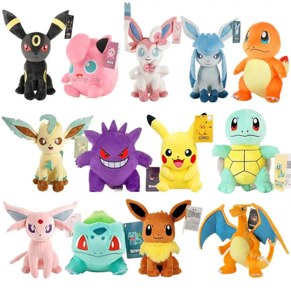 Pokemon Plush Stuffed Animal Toy – 40+ Characters to Choose