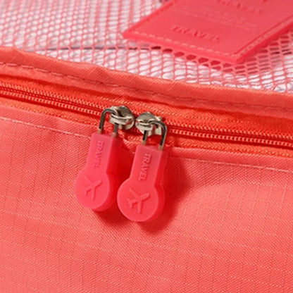 6-Piece Travel Packing Cubes Set with Secret Pouches