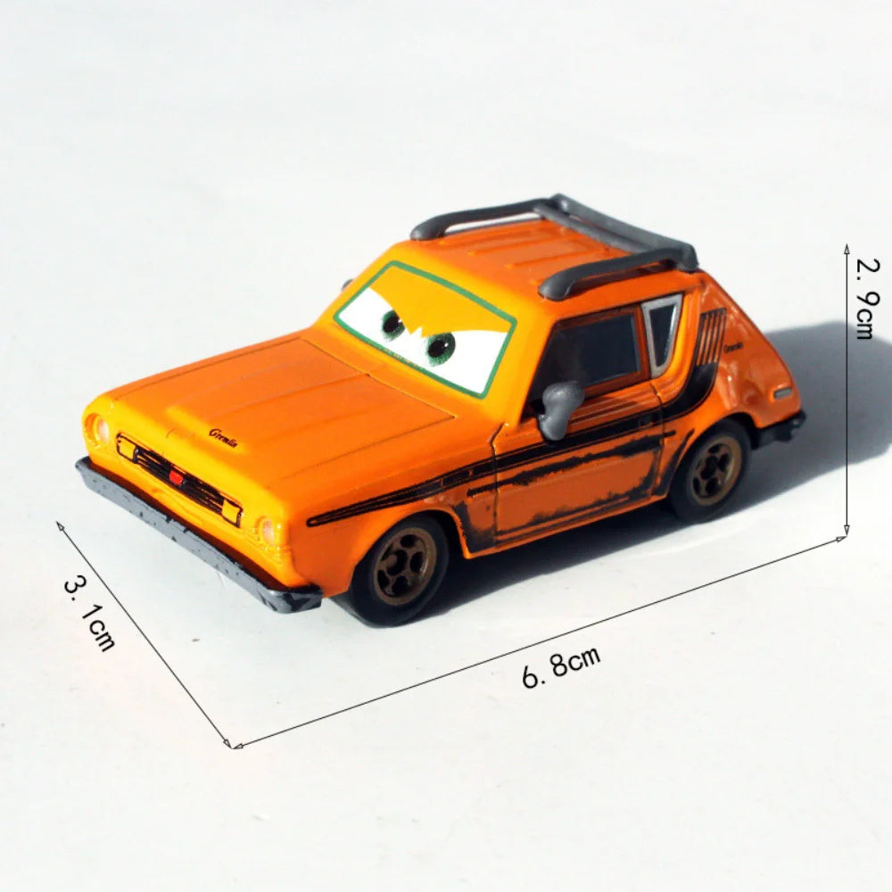 Pixar Cars Die-Cast Metal Model Cars – Lightning McQueen & Friends