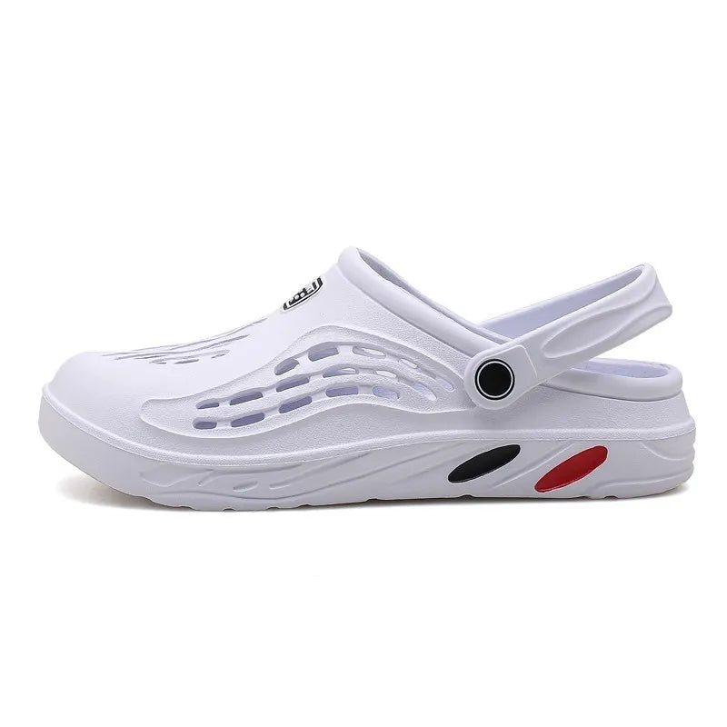 Summer Men Sandals Light Eva S Casual Shoes Hole Clogs Lovers Home Garden Outdoor Male Beach Flat