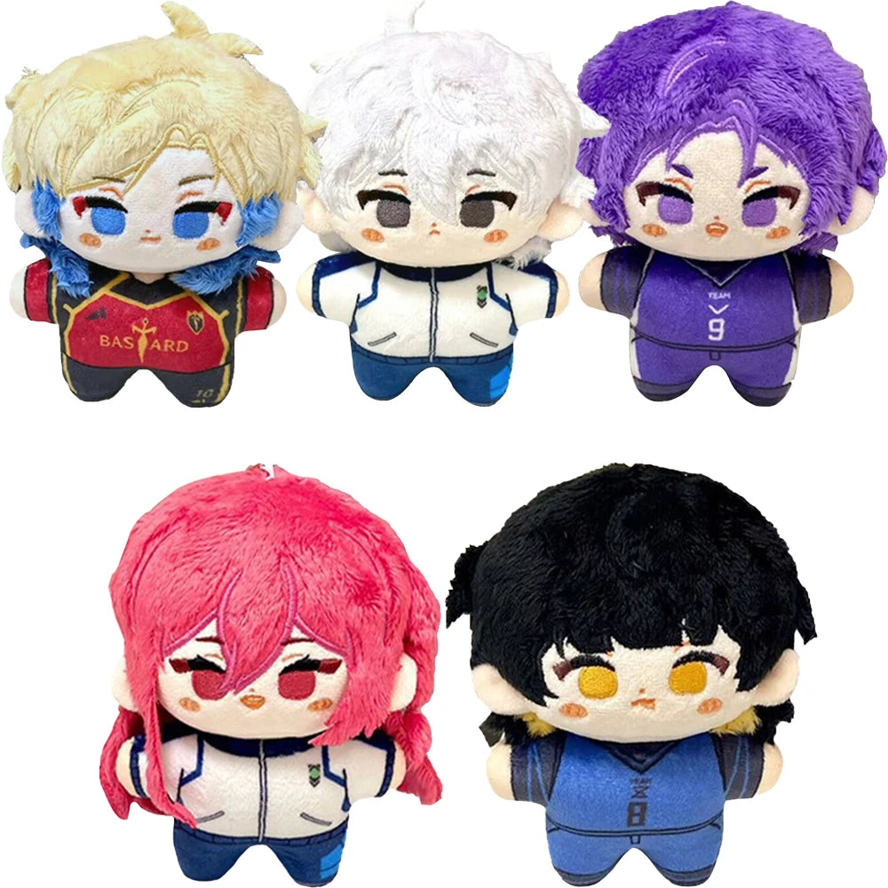 Blue Lock Mini Plush Toy – Anime Stuffed Doll 4.7in