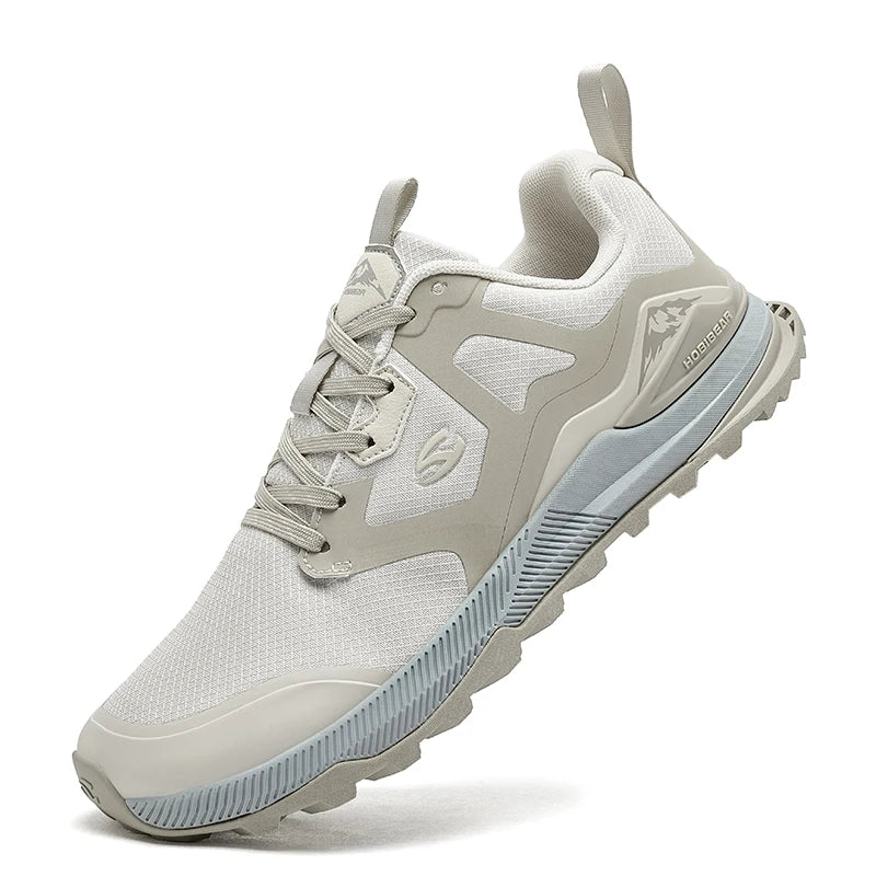 Hobibear Hiking Sneakers – Unisex Lace-Up Trail Walking Shoes