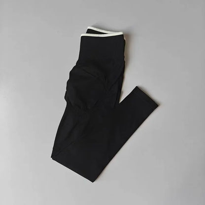 Women's High-Waist Butt-Lifting Yoga Leggings – Seamless Fitness Pants
