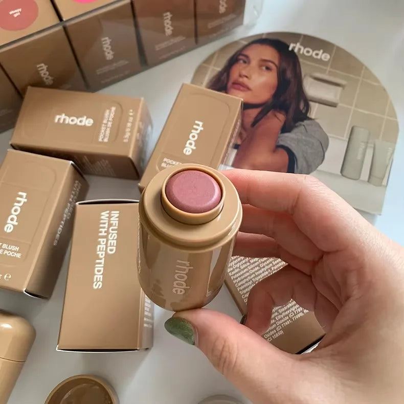 Brand Case Iphone 17 16 Blusher Rouge Powder Pocket Blush Lip Gloss Cheek Hydrating Stick Natural
