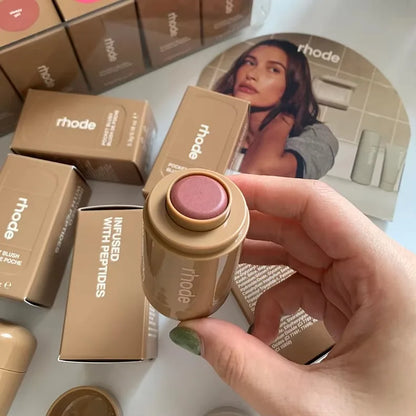 Brand Case Iphone 17 16 Blusher Rouge Powder Pocket Blush Lip Gloss Cheek Hydrating Stick Natural