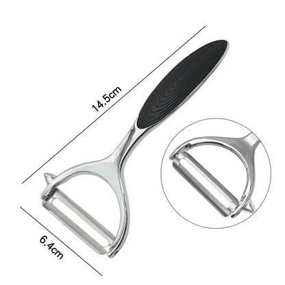 1pc Stainless Steel Vegetable Peeler Potato Multi-Function Carrot Grater Fruit Tools Kitchen