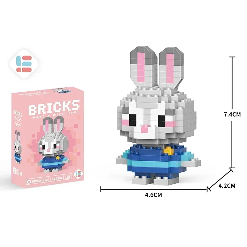 Disney Tsum Tsum Mini Building Blocks – Cartoon Micro Brick Figures
