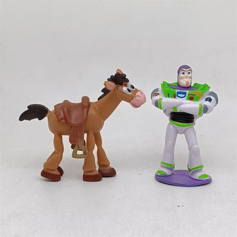 Toy Story 5 Action Figures Set 10pcs – Woody Buzz Jessie Forky