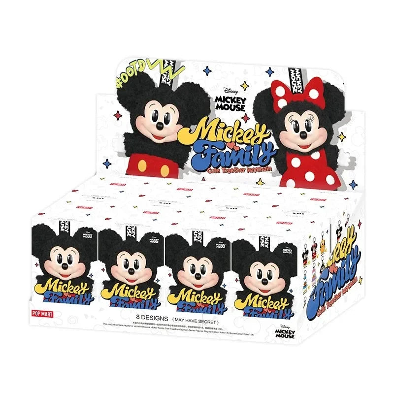 Pop Mart Mickey Family Blind Box – Cute Together Keychain Series