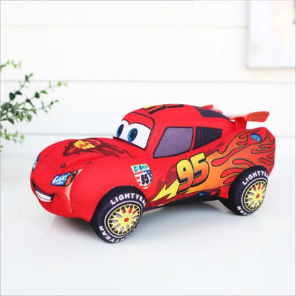 Lightning McQueen Plush Toy – Disney Cars Stuffed Car, 3 Sizes
