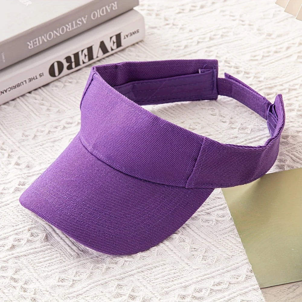 Sun Visor Cap – Adjustable Breathable Sports Hat