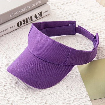 Sun Visor Cap – Adjustable Breathable Sports Hat