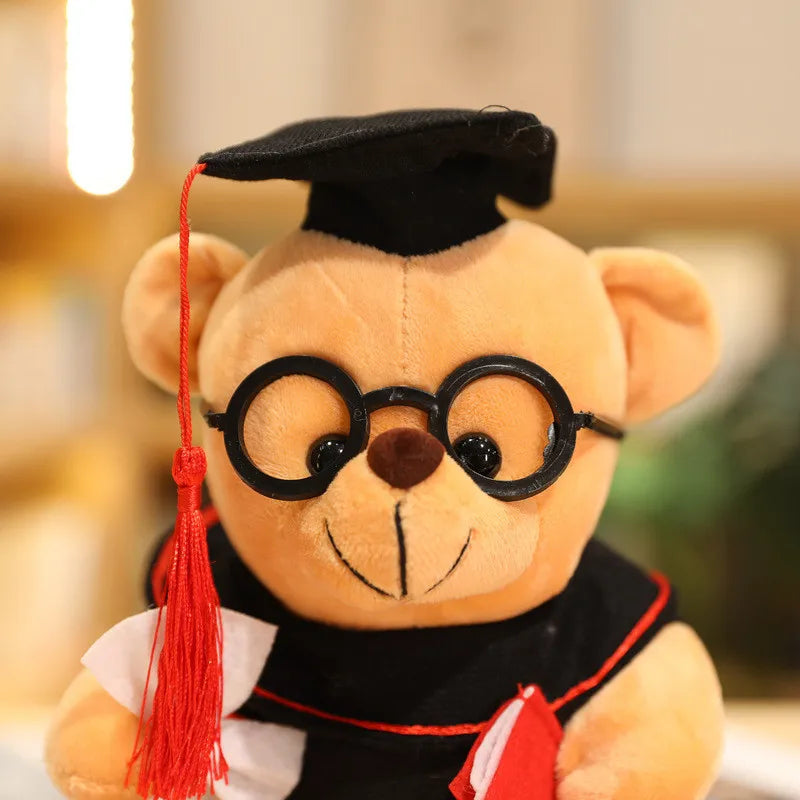 Teddy Bear Holding Heart Plush Toy – Cute Stuffed Animal Gift