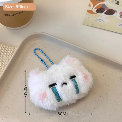 Cute Plush Bear Keychain Pendant – Bag Charm & Backpack Accessory