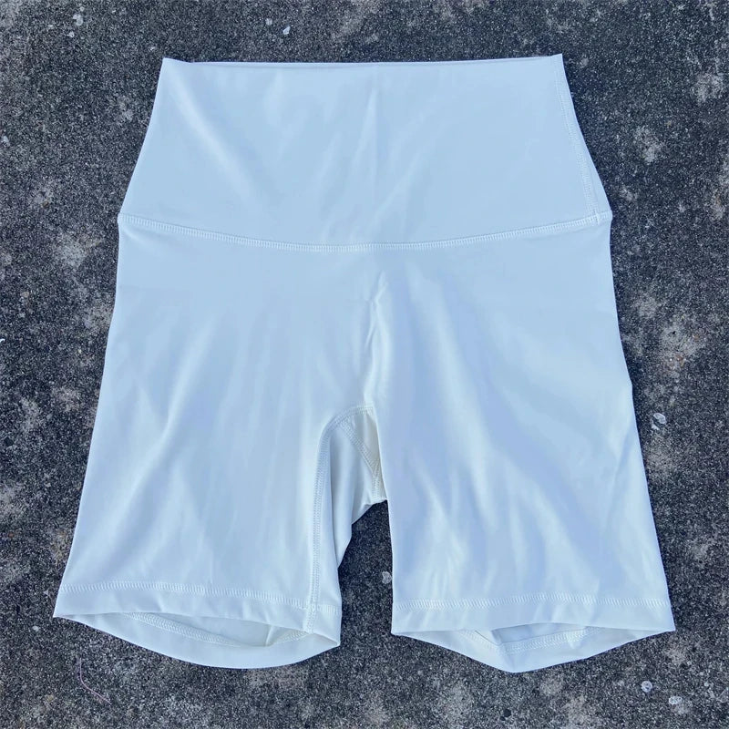 Women's High-Waist Biker Shorts – Squat-Proof Yoga & Gym Shorts