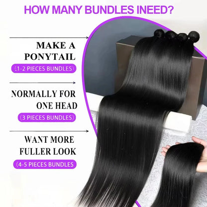 Bone Straight Bundles Human Hair 12a Unprocessed Virgin Raw 1 3 4 Vietnamese 28 30 Inch Bundled