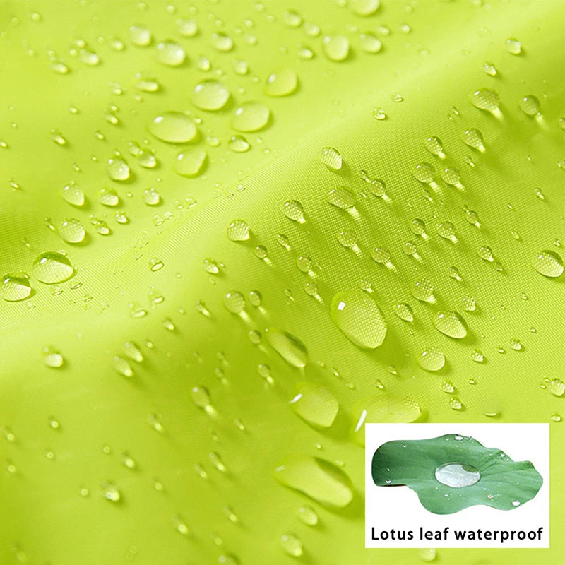 Waterproof Rain Jacket Unisex – Lightweight Packable Windbreaker