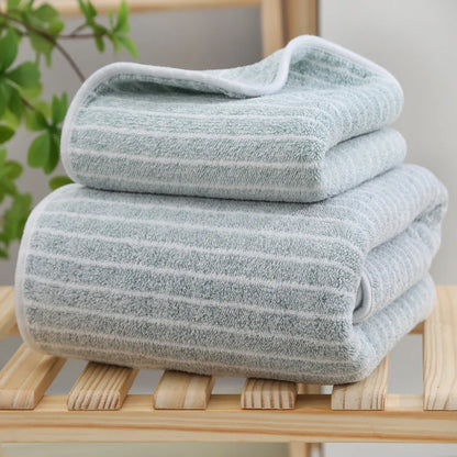 Quick-Dry Coral Fleece Towel Set – Soft & Absorbent