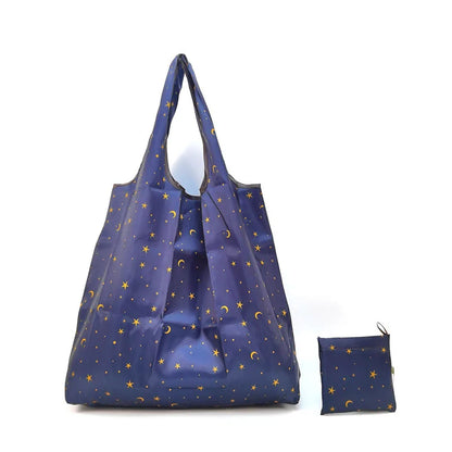 Reusable Folding Shopping Bag – Large Capacity Eco Tote