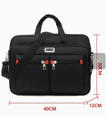 Men's Business Briefcase Laptop Bag – Large Capacity