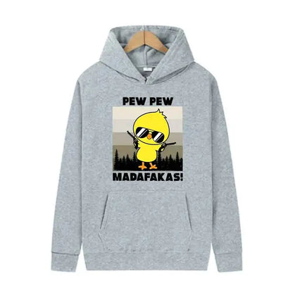 Chicken Graphic Hoodie Casual Unisex Pullover Sweatshirt