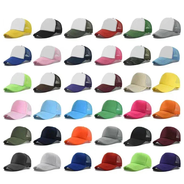 Customizable Trucker Hat – Personalized Logo Baseball Cap for Men & Women