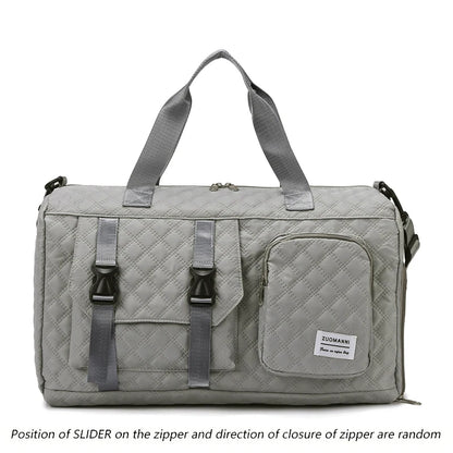 Nylon Travel Duffle Bag Large Gym Sports Overnight Bag