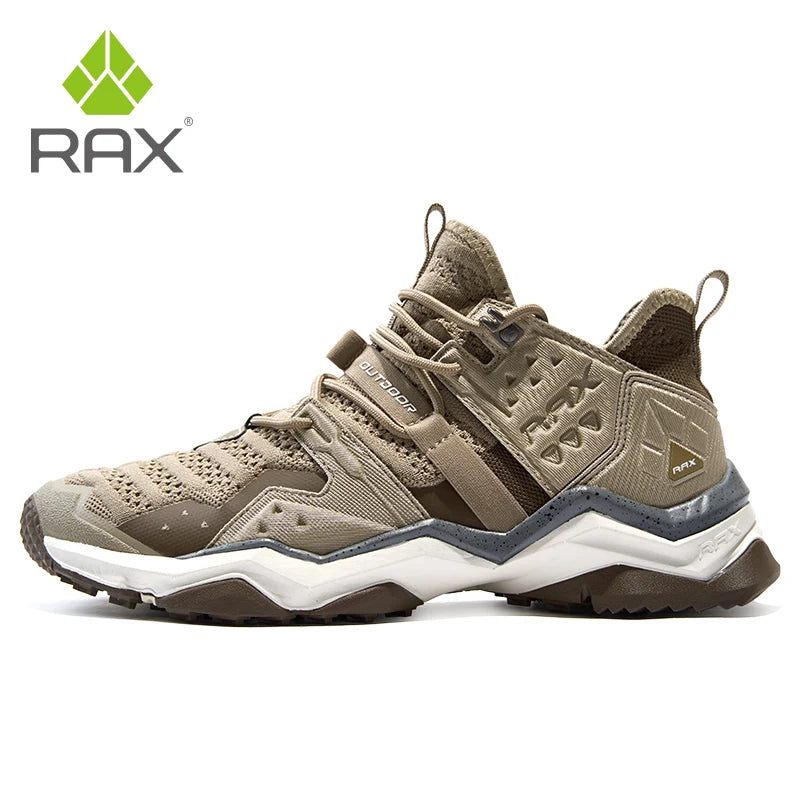 RAX Men's Hiking Shoes – Lightweight Breathable Outdoor Trekking Sneakers