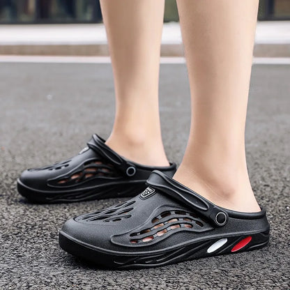 Plus Size EVA Clog Sandals – Unisex Breathable Beach & Garden Shoes