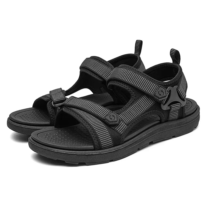 Men's Sport Sandals – Adjustable Strap Outdoor Beach Shoes