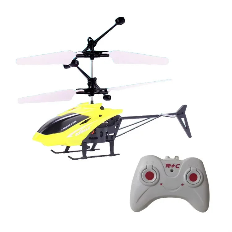 Mini RC Helicopter Toy for Kids – Rechargeable Remote Control