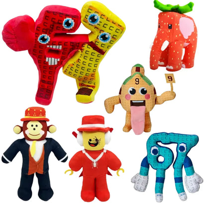 Brainrot Plush Doll – 25cm Cute Cartoon Stuffed Toy for Kids