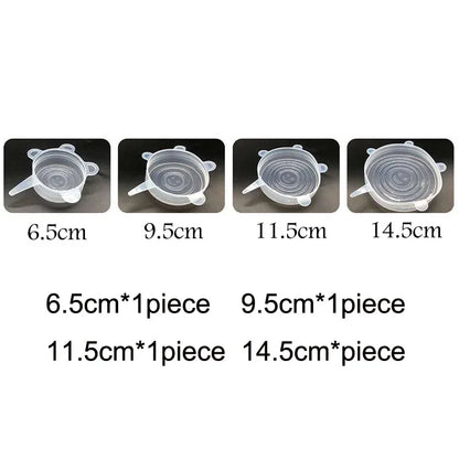 Silicone Stretch Lids Universal Food Cover – 16 Sizes