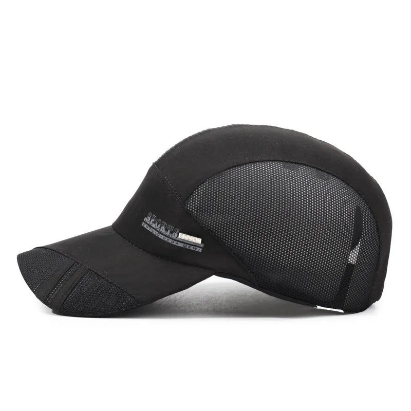 Quick-Dry Mesh Baseball Cap – Unisex Summer Sports Hat