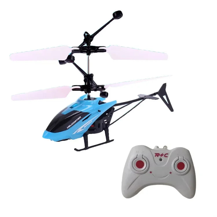 Mini RC Helicopter Toy for Kids – Rechargeable Remote Control