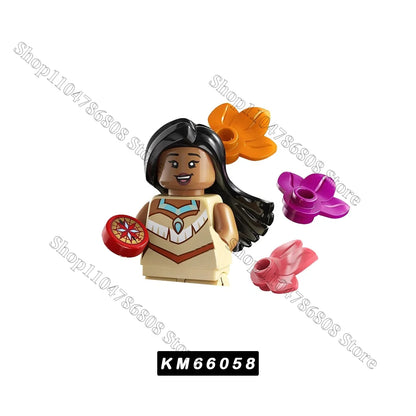 Mini Building Block Figures Disney Cartoon Characters