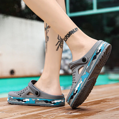 Men's Clog Sandals – Lightweight Breathable Hole Shoes