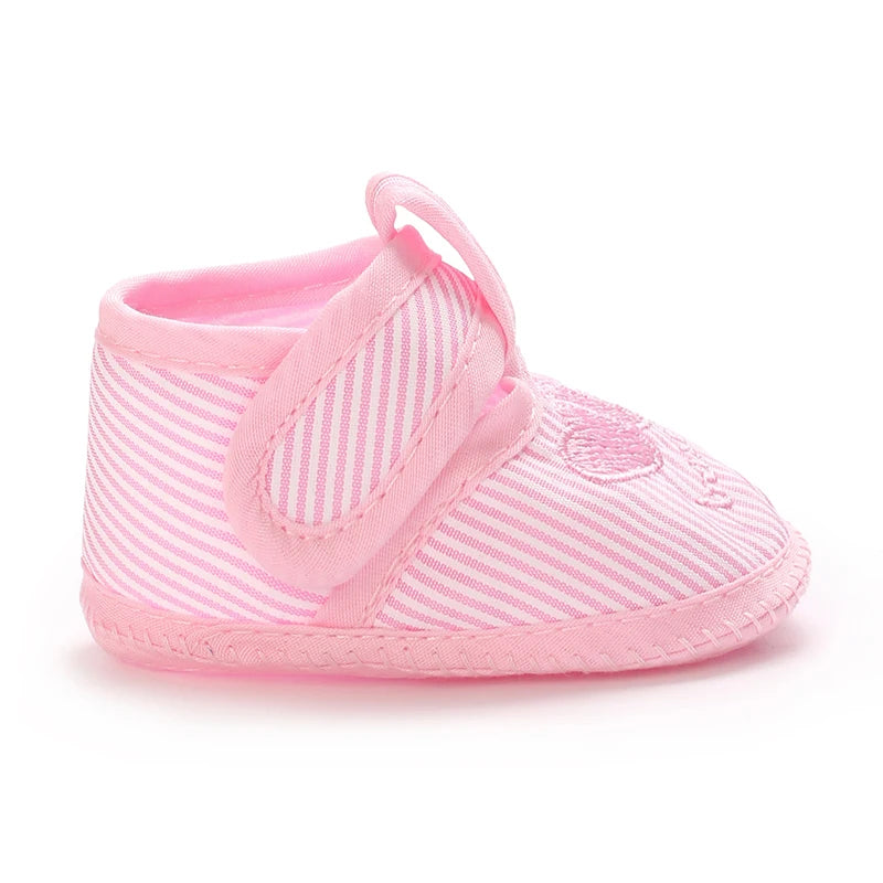 Baby Soft Sole Shoes – Newborn & Infant First Walker Crib Shoes